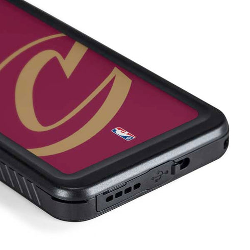 NBA Cleveland Cavaliers Large Logo Galaxy S24 Plus Waterproof Case